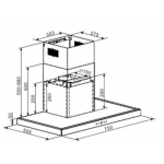 WHIRLPOOL 惠而浦 WT7BTAS 75cm 掛牆煙囱式抽油煙機 - 電熱清洗